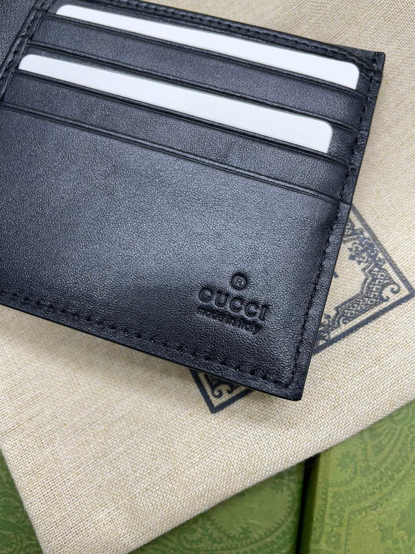 GC PVC Screen Printing tiger wallet grey 451268