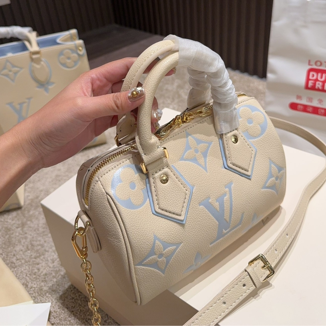 LV SPEEDY BANDOULIÈRE 20 CANDY BLUE 20CM M46883