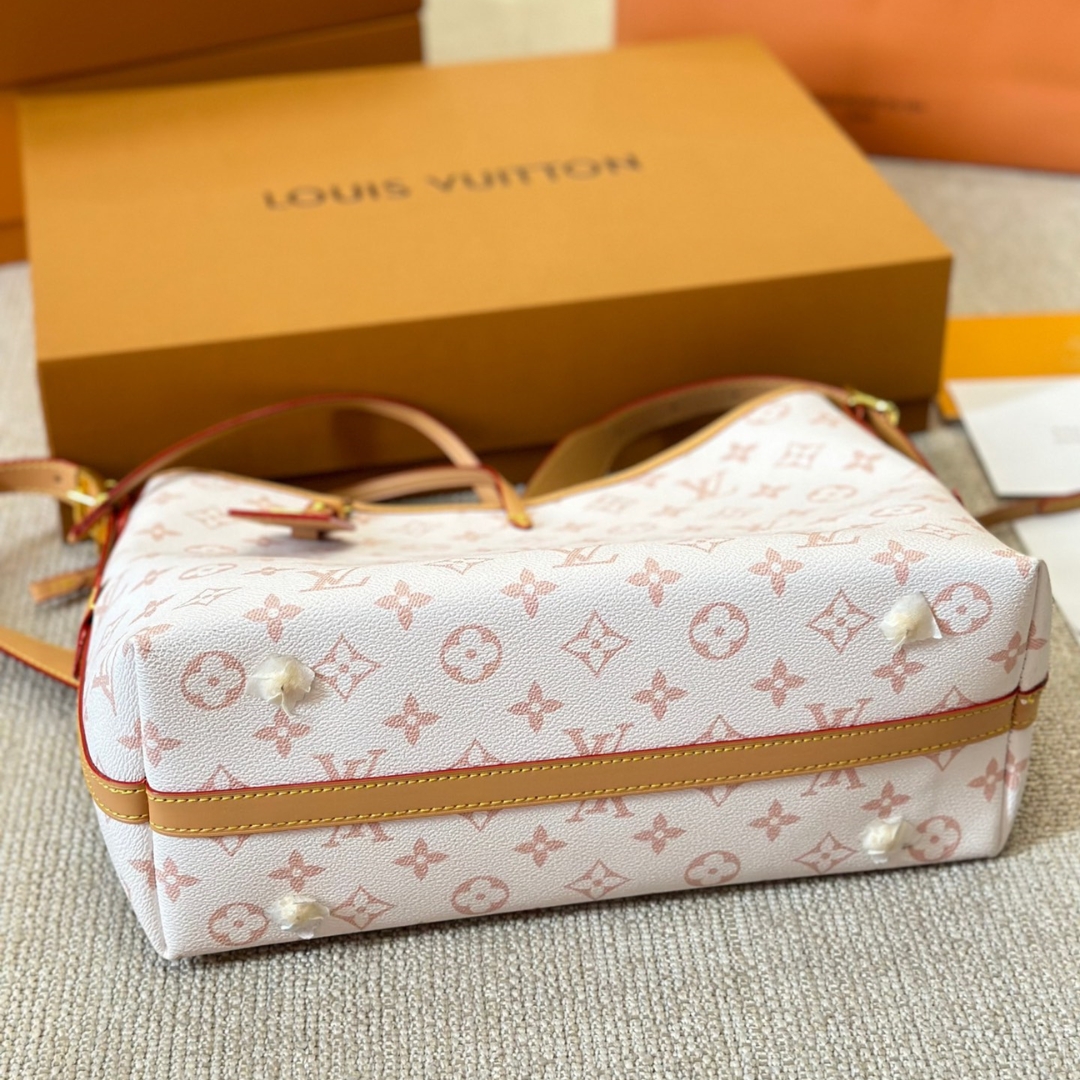 LV CARRYALL PM BAG PINK 30CM