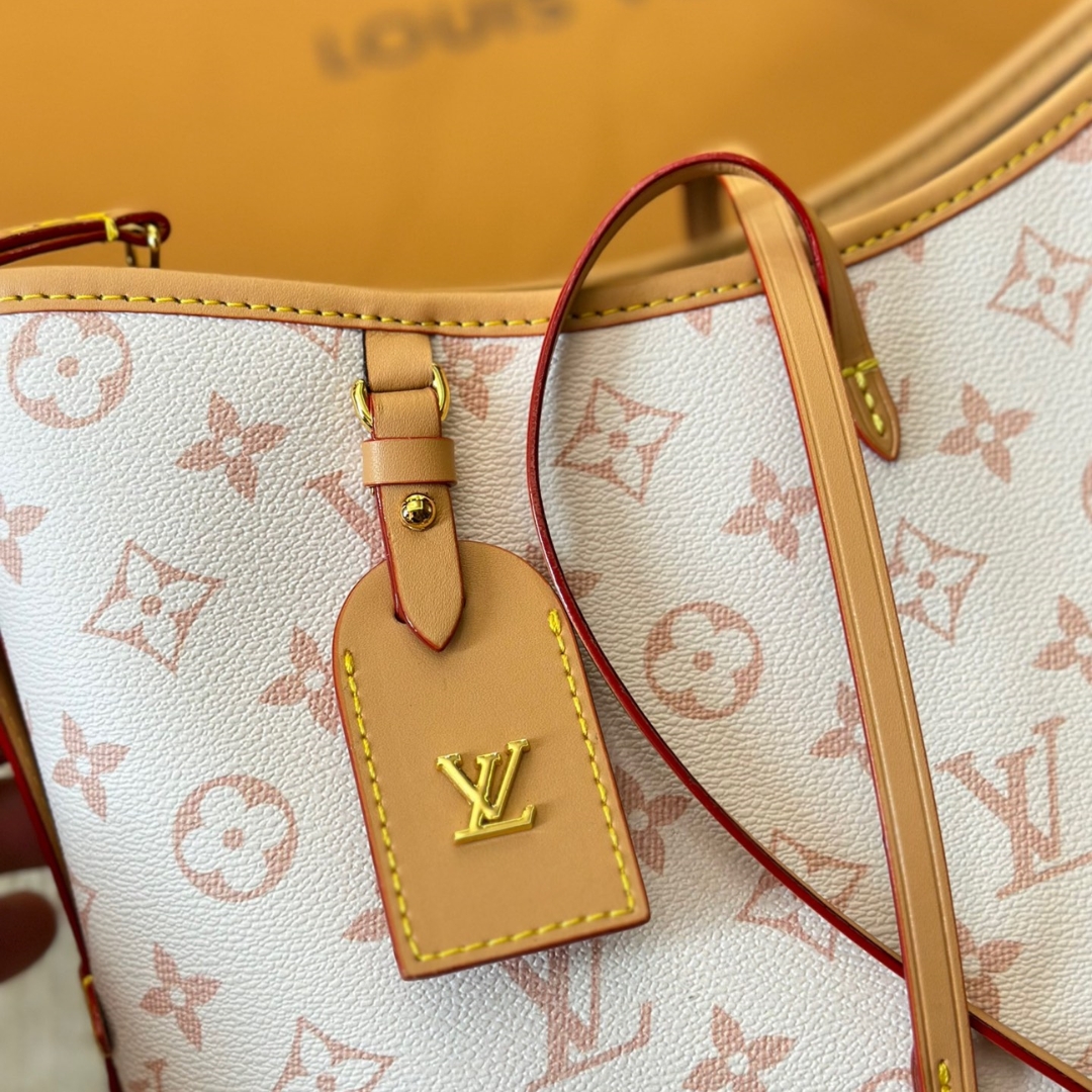 LV CARRYALL PM BAG PINK 30CM