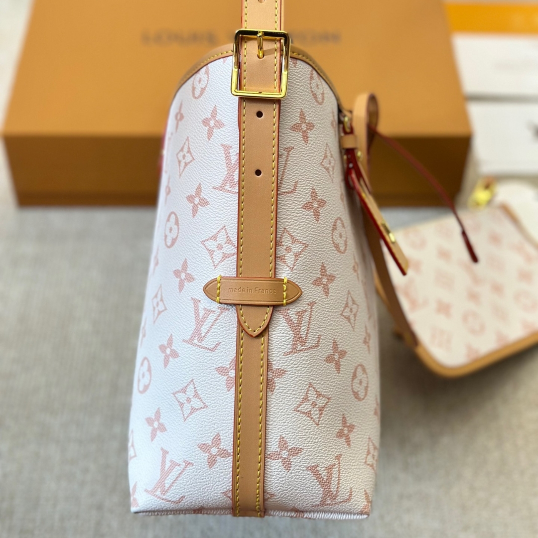 LV CARRYALL PM BAG PINK 30CM