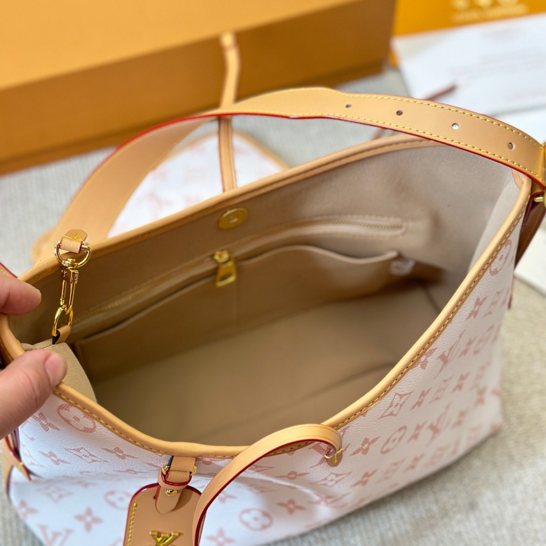 LV CARRYALL PM BAG PINK 30CM