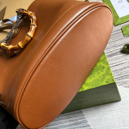 GG DIANA MEDIUM TOTE BAG BROWN 31CM 750394 UAAAY 2548