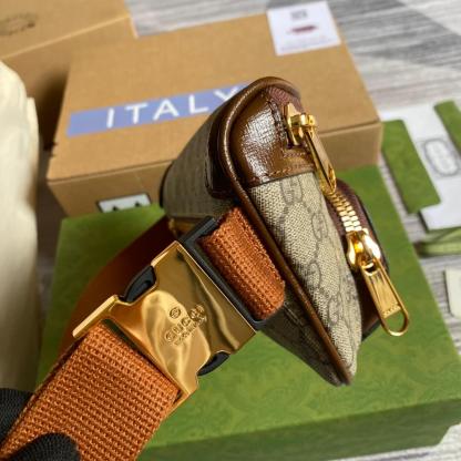 GG Supreme belt bag brown 682933