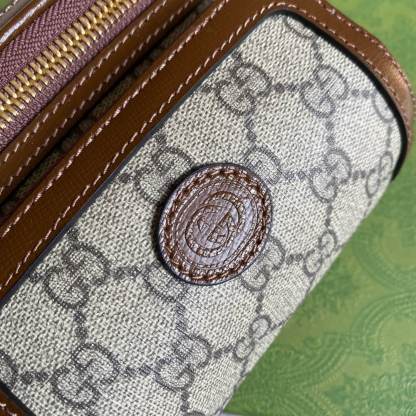 GG Supreme belt bag brown 682933