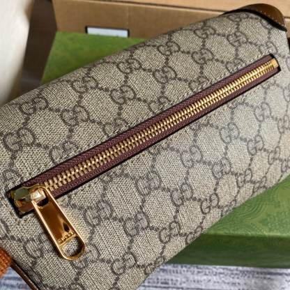GG Supreme belt bag brown 682933