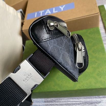 GG Supreme belt bag black 682933