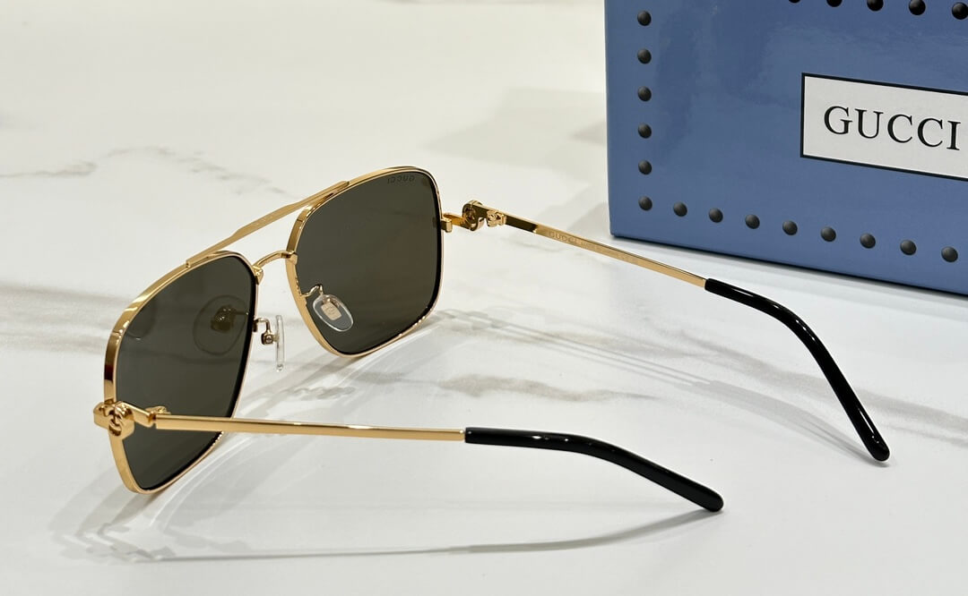 GG Pilot Urban Web Block Aviator Sunglasses GG1605S