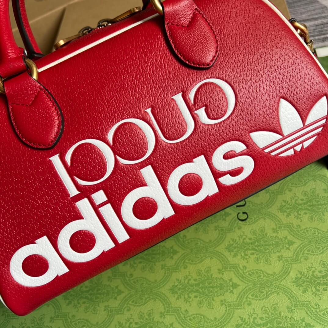 GG 702397 shoulder bag Handbag red adidas x