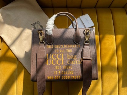 GG Small Tote Bag 680956 Dark Coffee