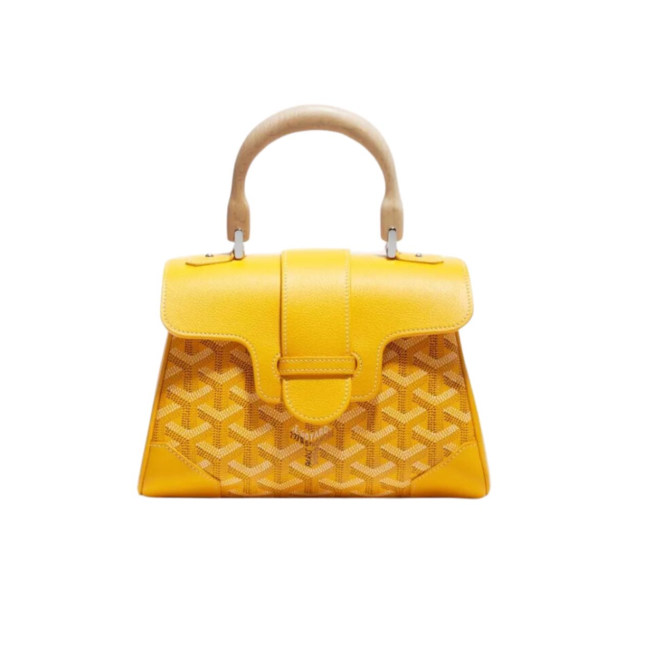 GOYARD SAÏGON SOUPLE MINI BAG YELLOW 20CM SAIGONMINTY08CL08P