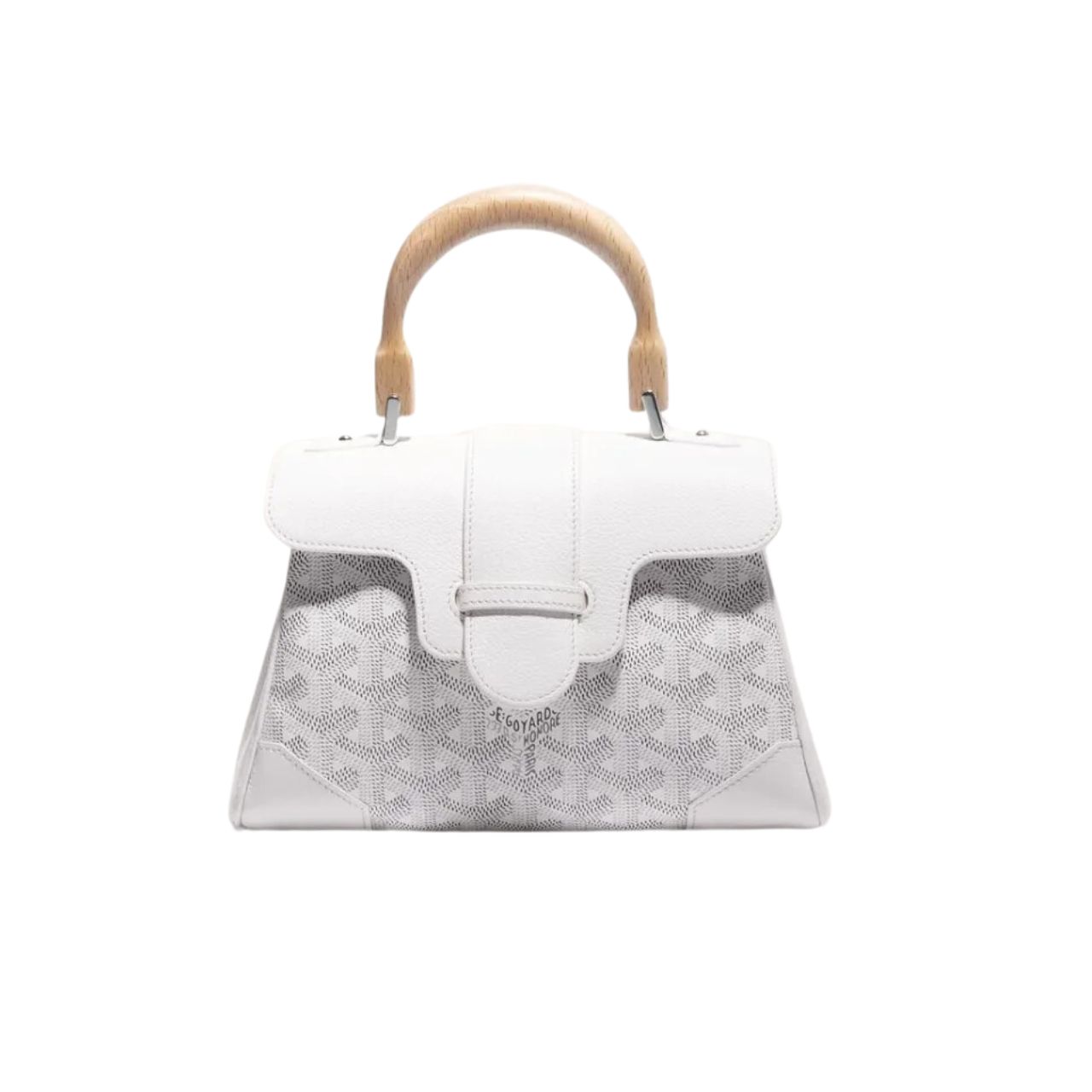 GOYARD SAÏGON SOUPLE MINI BAG WHITE 20CM SAIGONMINTY50CL50P