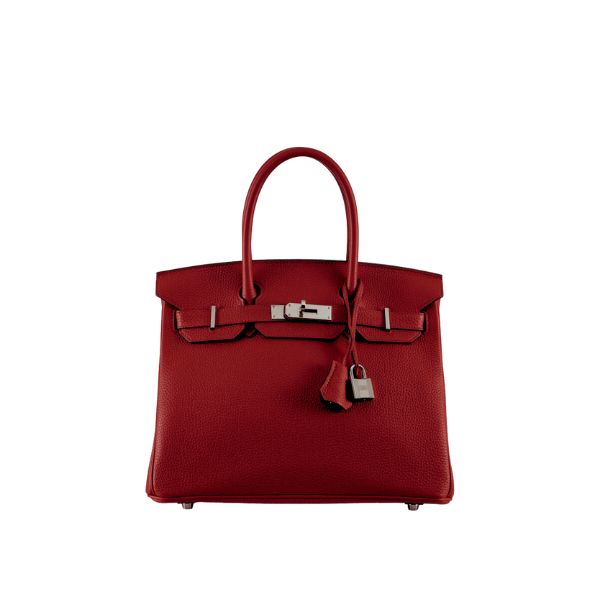 HM BIRKIN 35 TOGO LEATHER GOLD HARDWARE CRIMSON 35CM