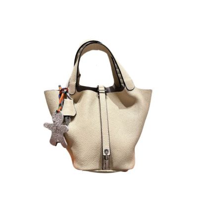 HM PICOTIN LOCK 18 WITH CHARM BEIGE 18CM