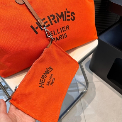 HM FOURRE TOUT DU CAVALIER BAG ORRANGE 42CM