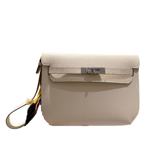 HM KELLY DEPECHES 25 POUCH BEIGE 25CM