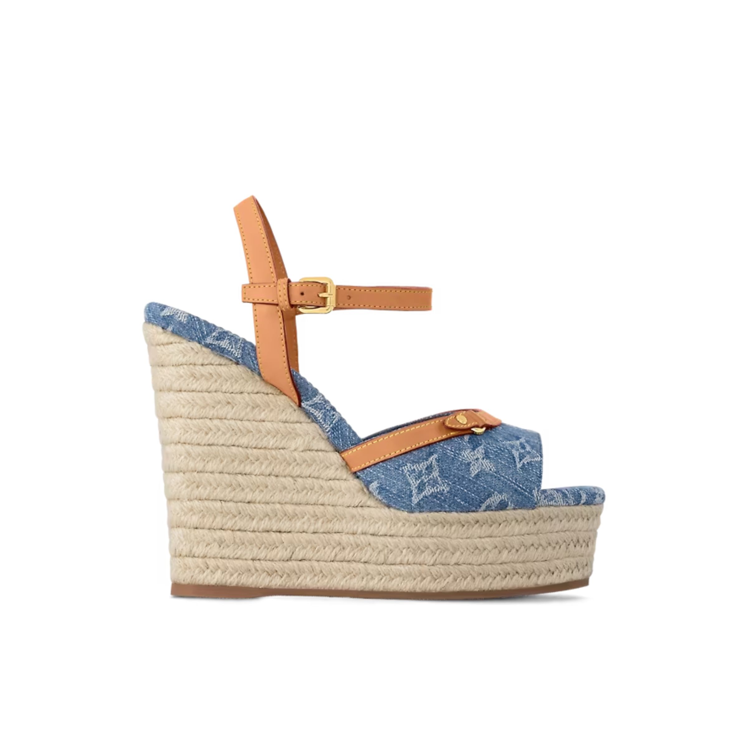 LUV SANDAL BLUE HELIOS WEDGE