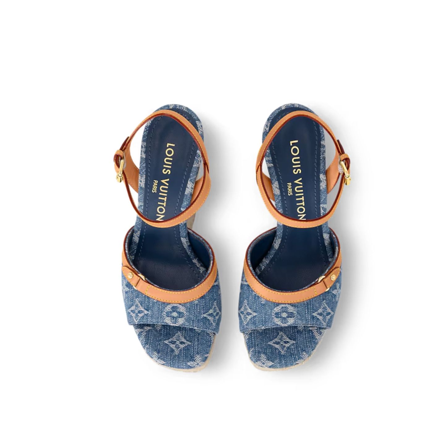 LUV SANDAL BLUE HELIOS WEDGE