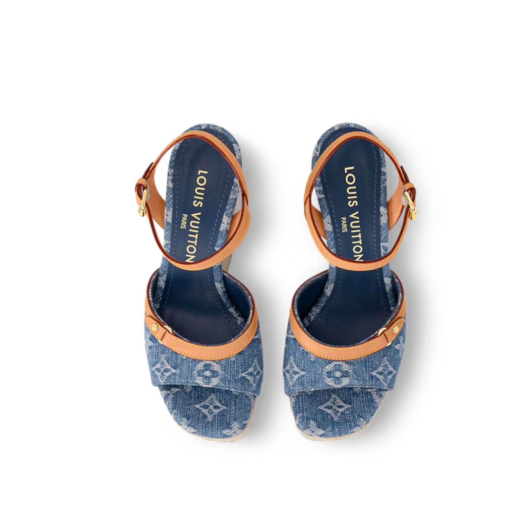 LUV SANDAL BLUE HELIOS WEDGE