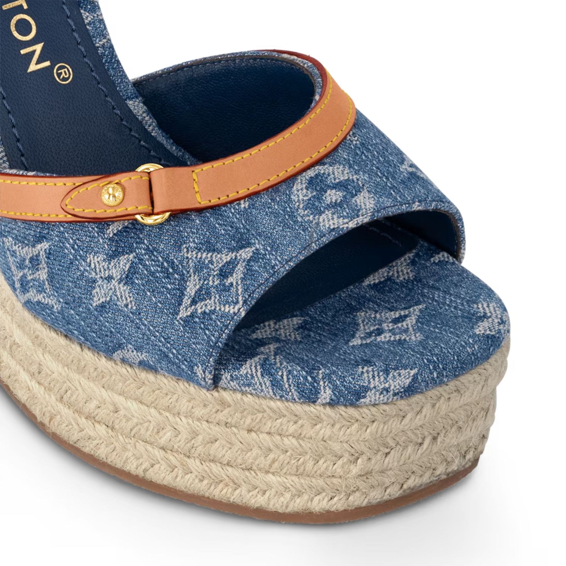 LUV SANDAL BLUE HELIOS WEDGE