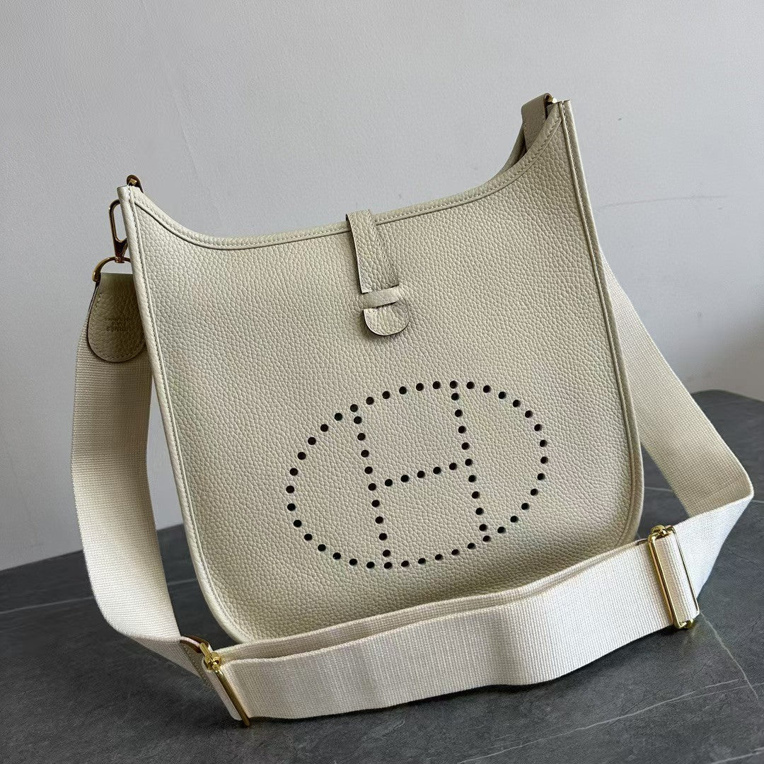 Evelyne 29cm Beige Togo Gold Shw