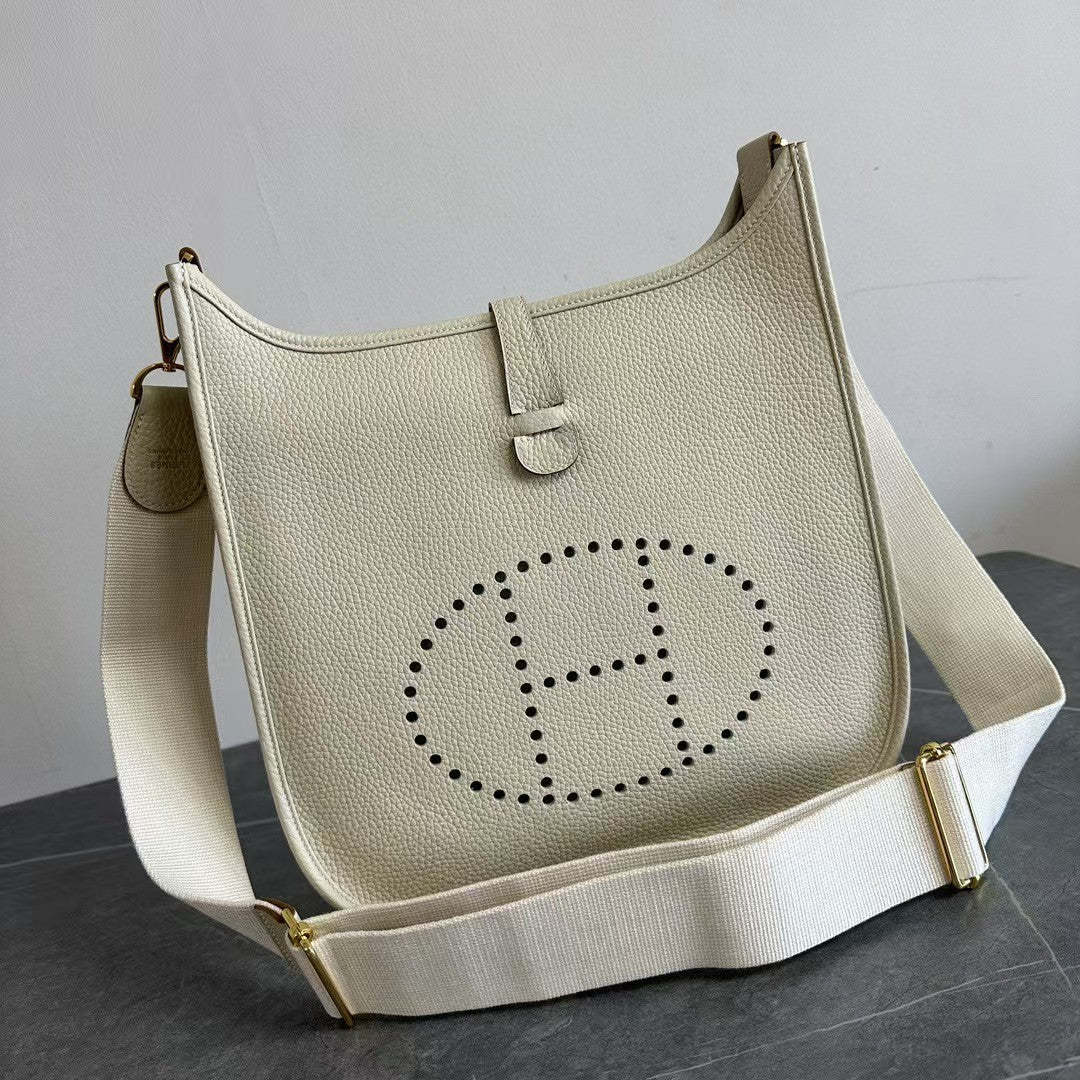 Evelyne 29cm Beige Togo Gold Shw