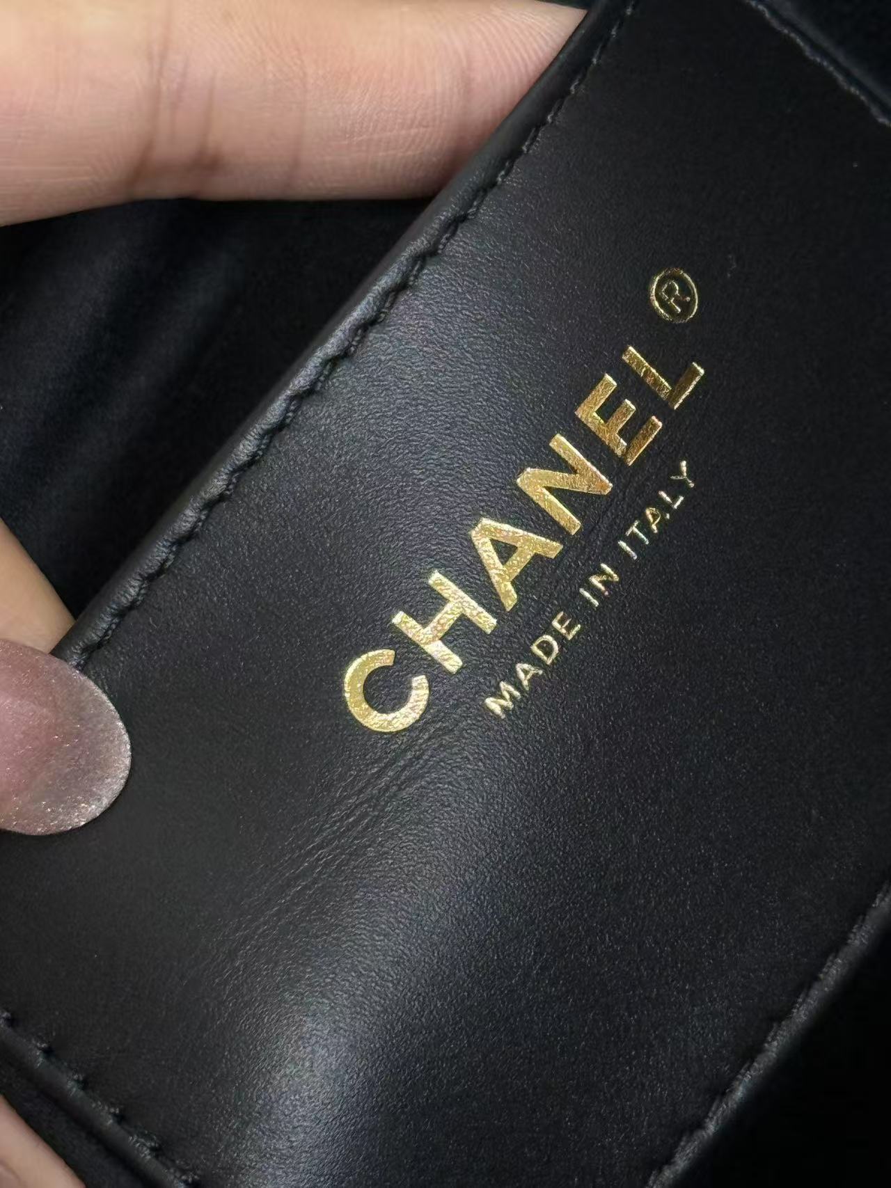 CC 25C Hobo Bag 40cm Black Denim