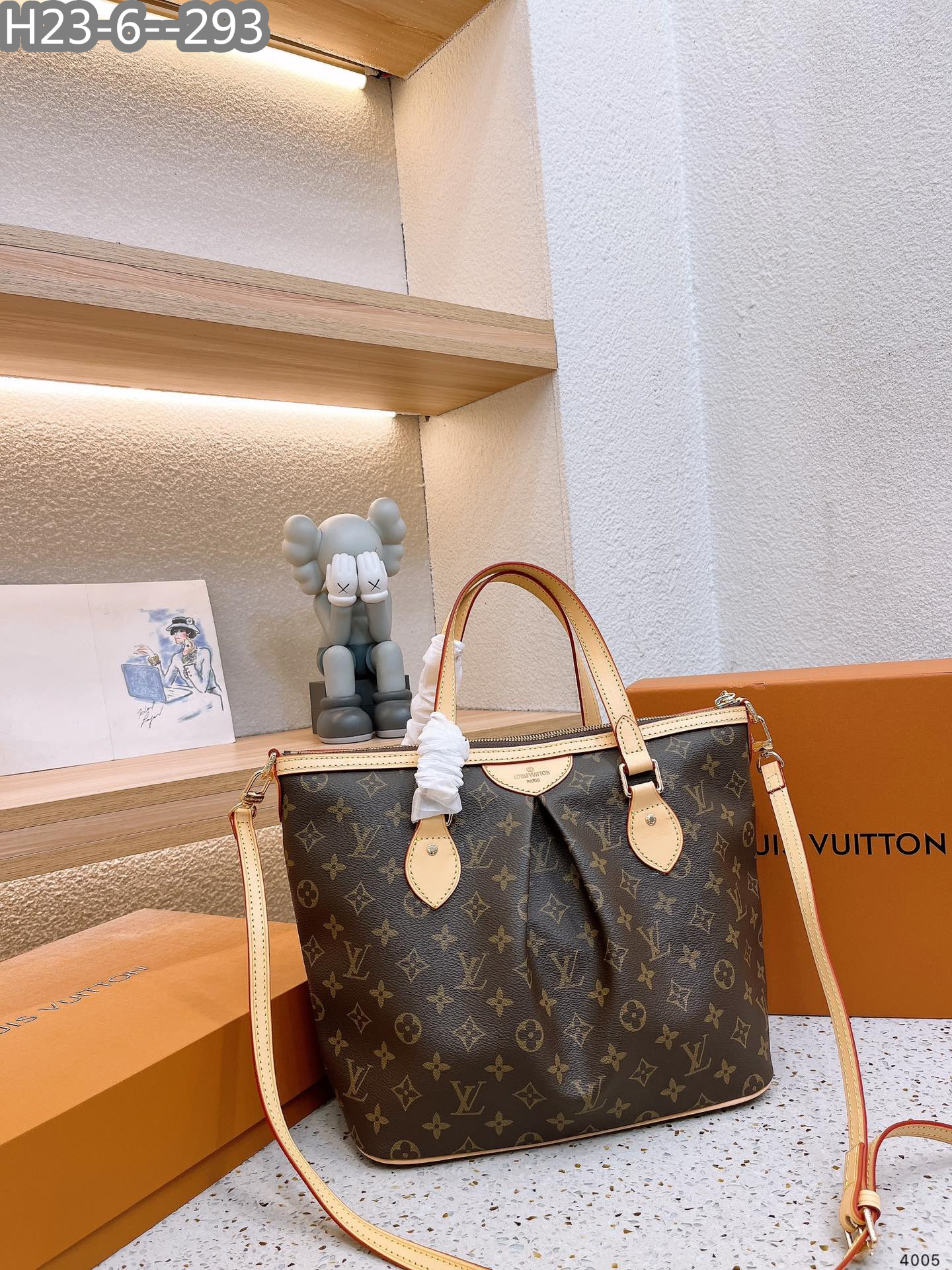 LV PALERMO PM MONOGRAM SHOULDER BAG 31CM