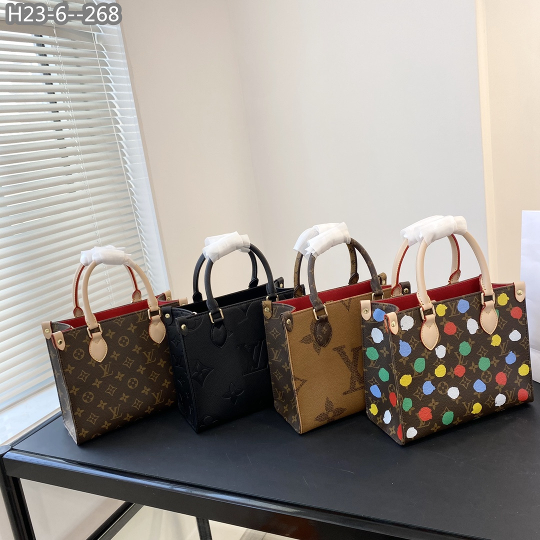 LV ONTHEGO PM BLACK 25CM