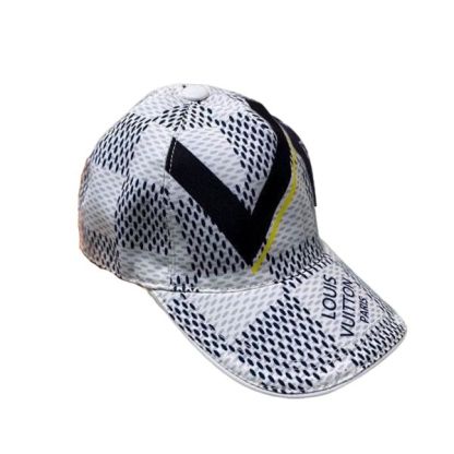 LV DAMIER AZUR CAP WHITE