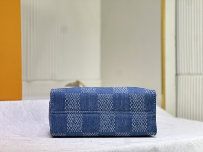 LV ONTHEGO PM DENIM BLUE 25CM