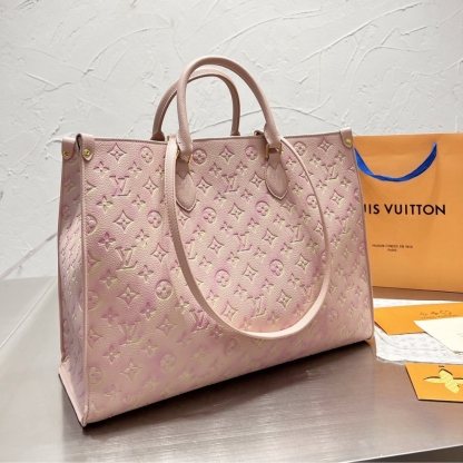 LV GM ONTHEGO PINK 45CM
