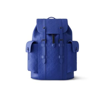 LV CHRISTOPHER PM BACKPACK BLUE 48CM M23189