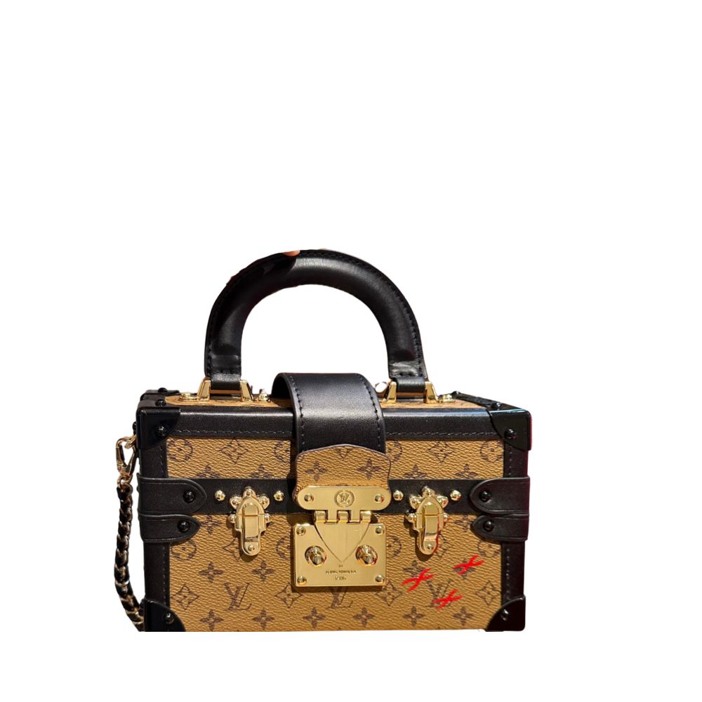 LV PETITE MALLE MONOGRAM BROWN 20CM