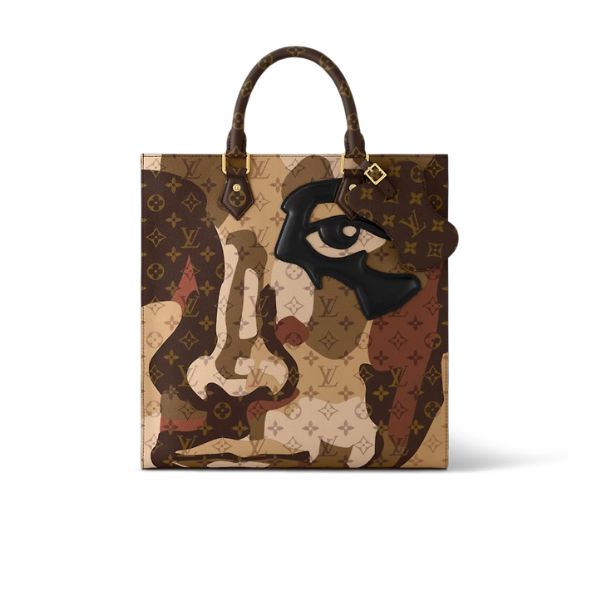 LV SAC PLAT NV BROWN 39CM M46679