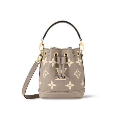 LV NANO NOÉ BAG MONOGRAM BEIGE 16CM M46291