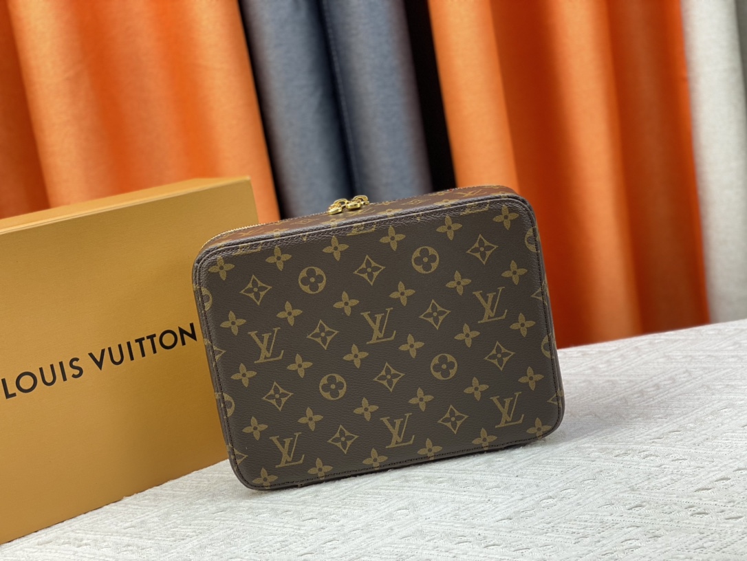 LV NICE JEWELRY CASE MONOGRAM 24CM M43449