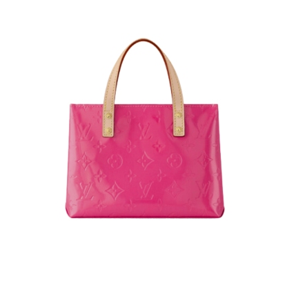 LV READE PM MONOGRAM VERNIS PINK 22CM M24028