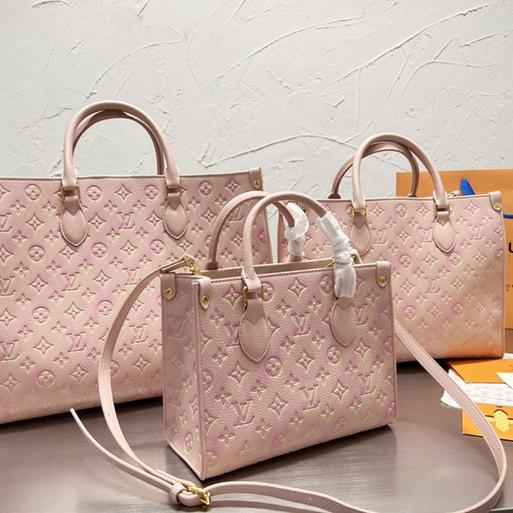 LV GM ONTHEGO PINK 45CM