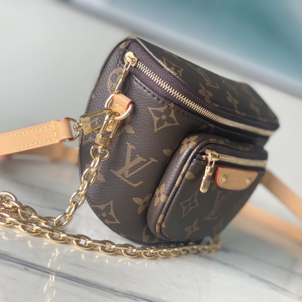 LV MINI BUMBAG BAG MONOGRAM CANVAS 17CM M82335