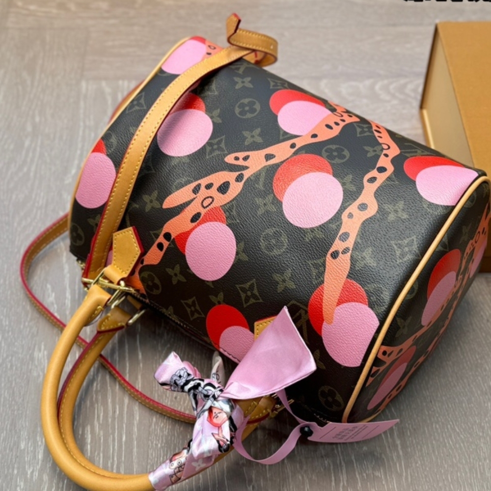 LV LIMITED EDITION MONOGRAM RAMAGES SPEEDY 25 MUTILCOLOR 25CM