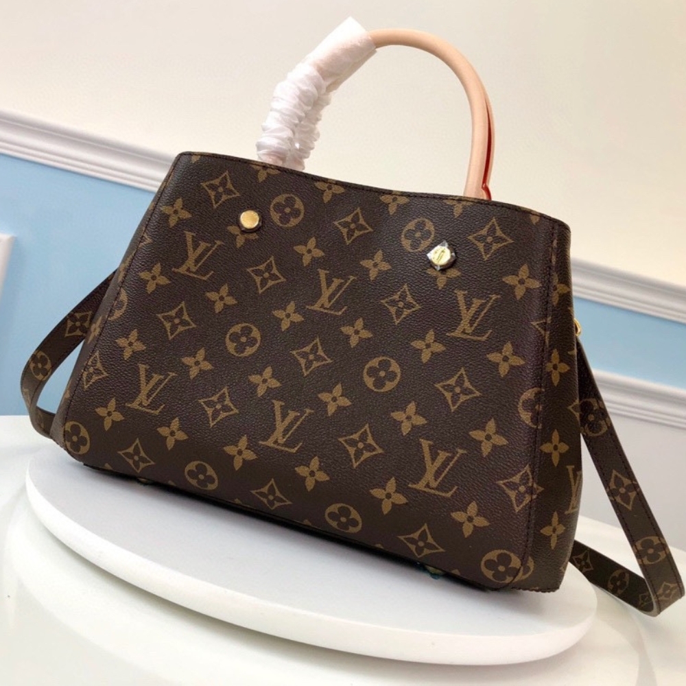 LV MONTAIGNE BB MONOGRAM CANVAS BROWN 29CM M41055