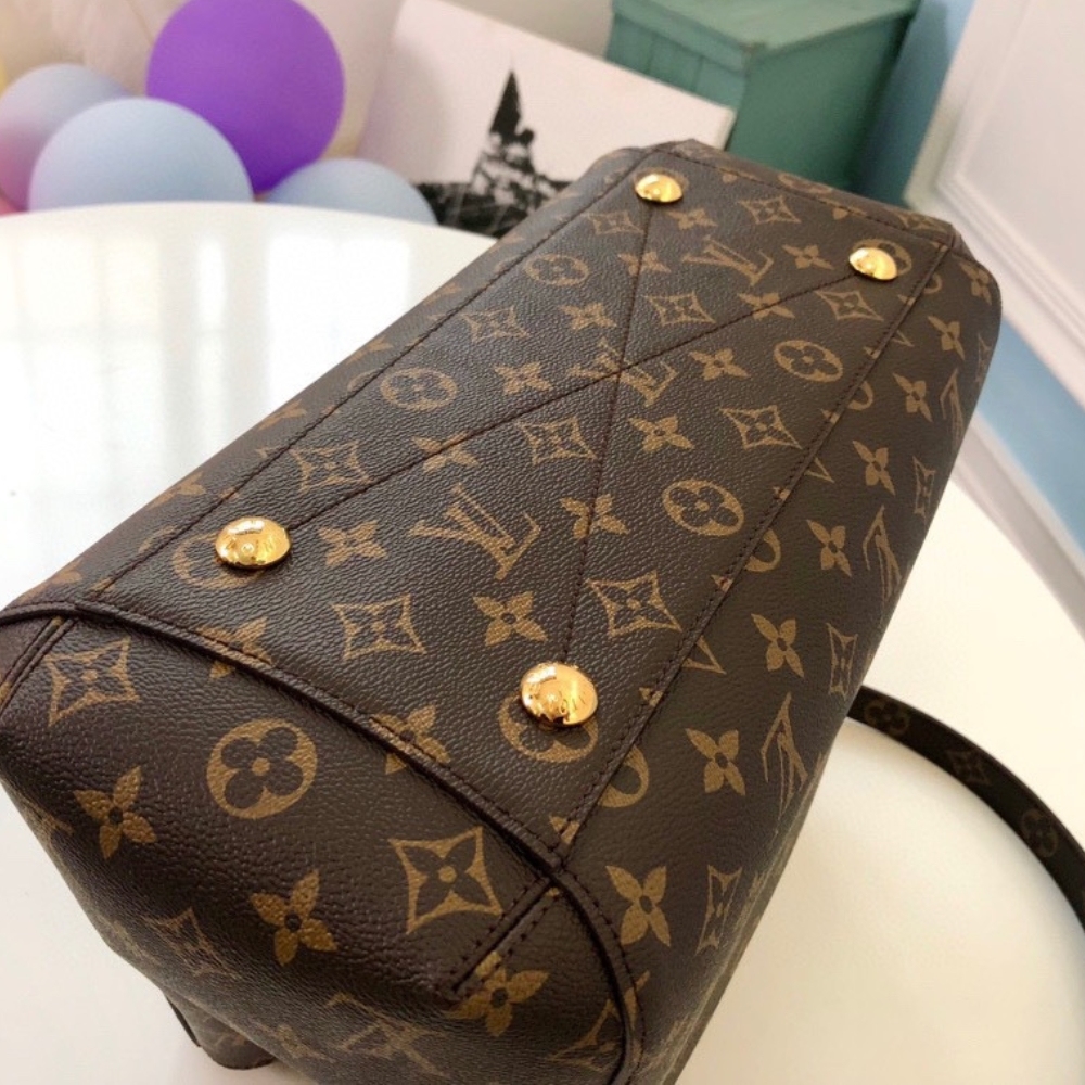 LV MONTAIGNE BB MONOGRAM CANVAS BROWN 33CM M41056