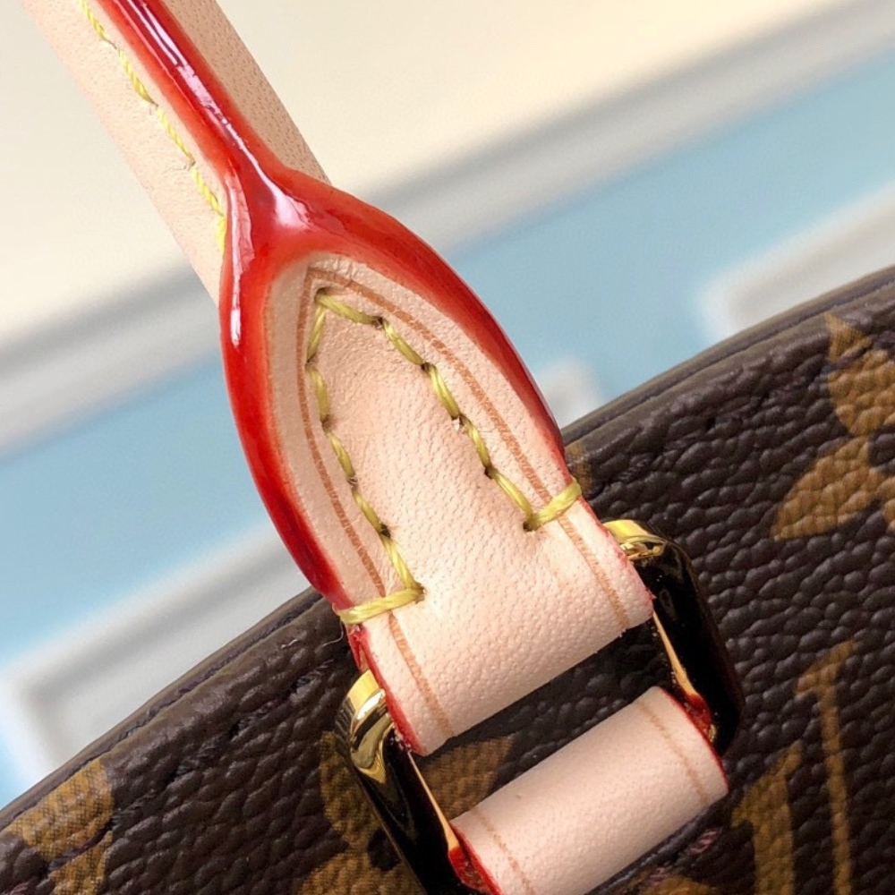 LV MONTAIGNE BB MONOGRAM CANVAS BROWN 33CM M41056