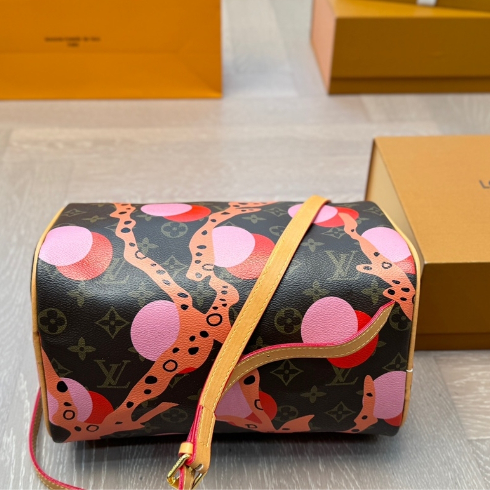 LV LIMITED EDITION MONOGRAM RAMAGES SPEEDY 25 MUTILCOLOR 25CM