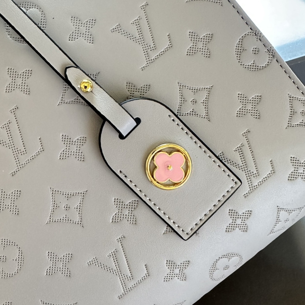 LV ON THE GO MM GREY 35CM