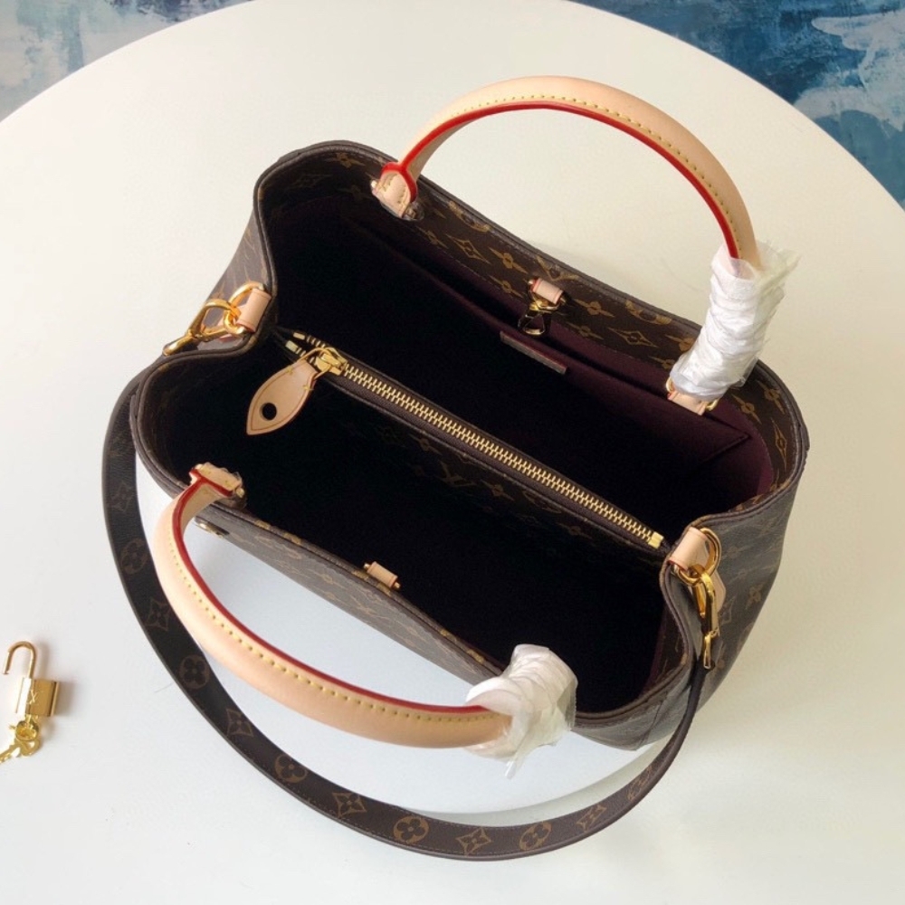 LV MONTAIGNE BB MONOGRAM CANVAS BROWN 33CM M41056