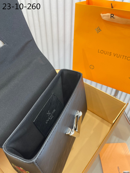 LV TWIST BAG BLACK 23CM