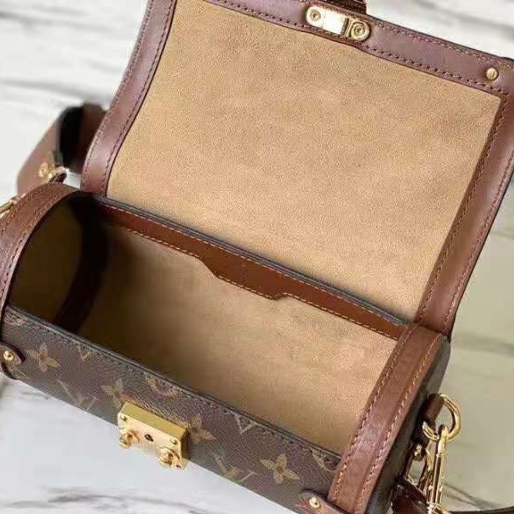 LV PAPILLON TRUNK MONOGRAM COATED CANVAS 19CM M57835