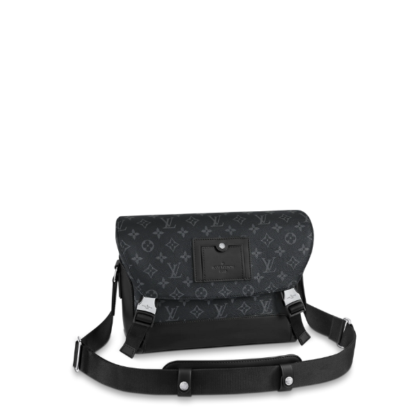 LV MESSENGER PM VOYAGER BLACK 32CM M40511